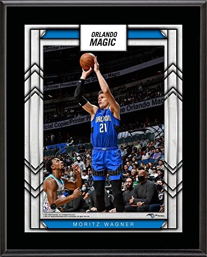 Moritz Wagner Orlando Magic 10,5 X 13 sublimirani plak igrača - NBA timski plakovi i kolaže