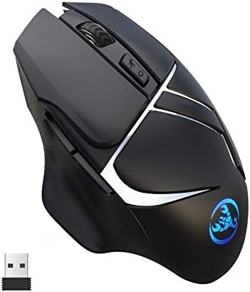 Gaming miš, dizajn saća, žičani miš s pozadinskim osvjetljenjem, 8 gumba, 7200 dpi, ergonomski optički miš za gaming PC-laptop